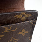 Louis Vuitton Portefeuille Alexandra Trifold Wallet Monogram Brown — view 5