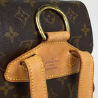Louis Vuitton Montsouris MM Backpack Monogram Brown — view 8