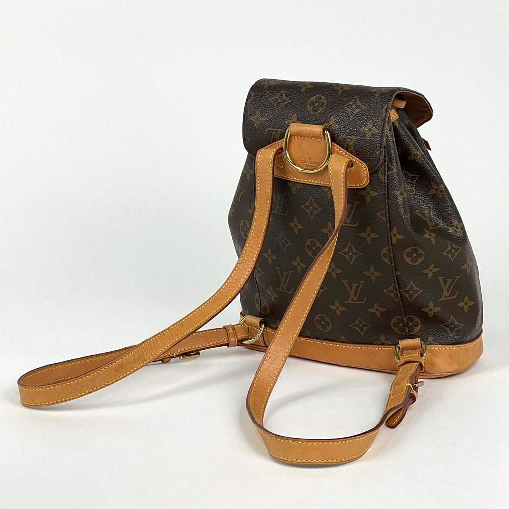 Louis Vuitton Montsouris MM Backpack Monogram Brown — view 2