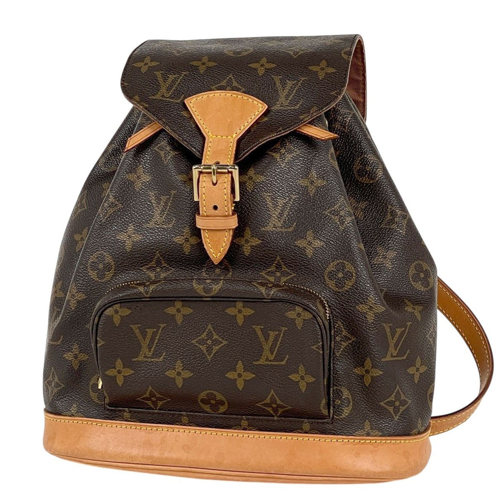 Louis Vuitton Montsouris MM Backpack Monogram Brown