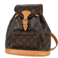 Louis Vuitton Montsouris MM Backpack Monogram Brown