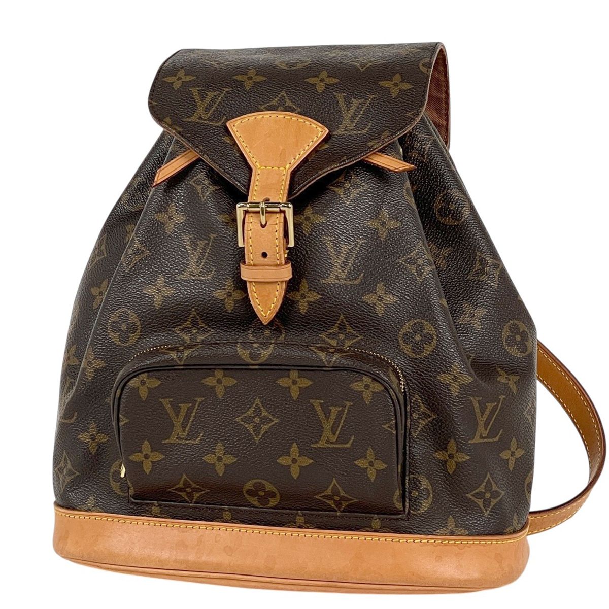 Louis Vuitton Montsouris MM Backpack Monogram Brown