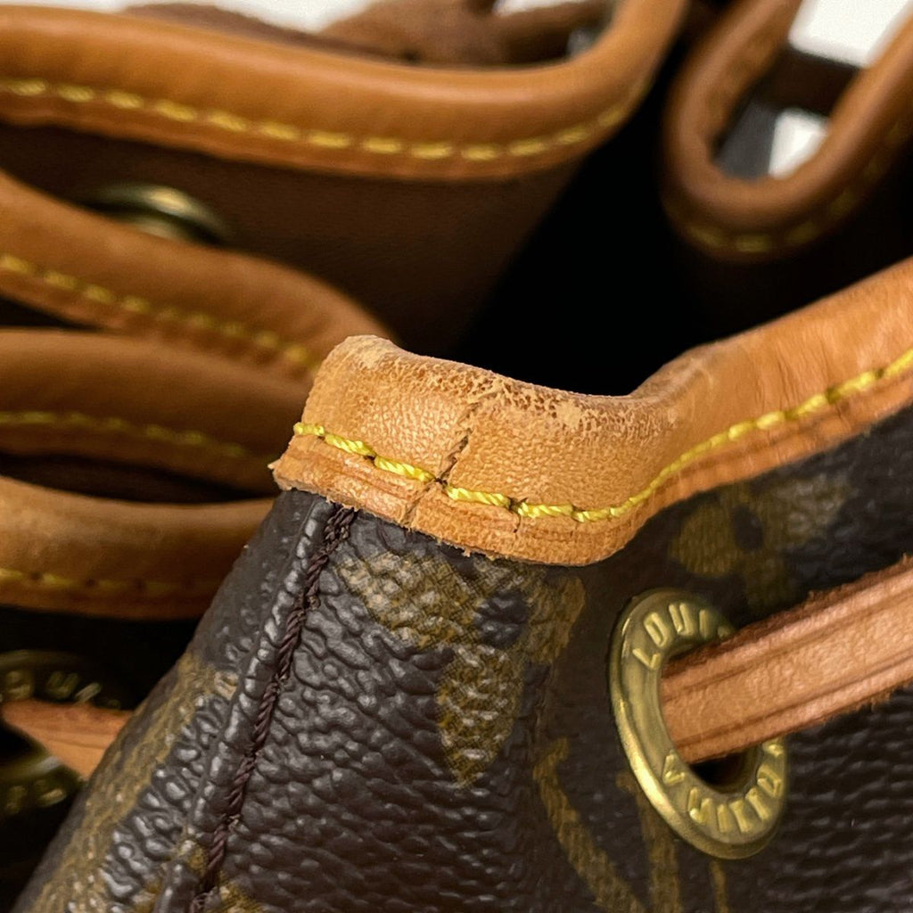 Louis Vuitton Montsouris MM Backpack Monogram Brown — view 9