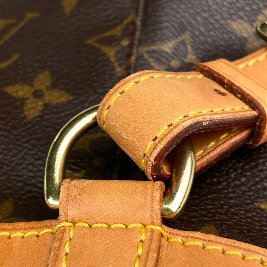 Louis Vuitton Montsouris MM Backpack Monogram Brown — view 6