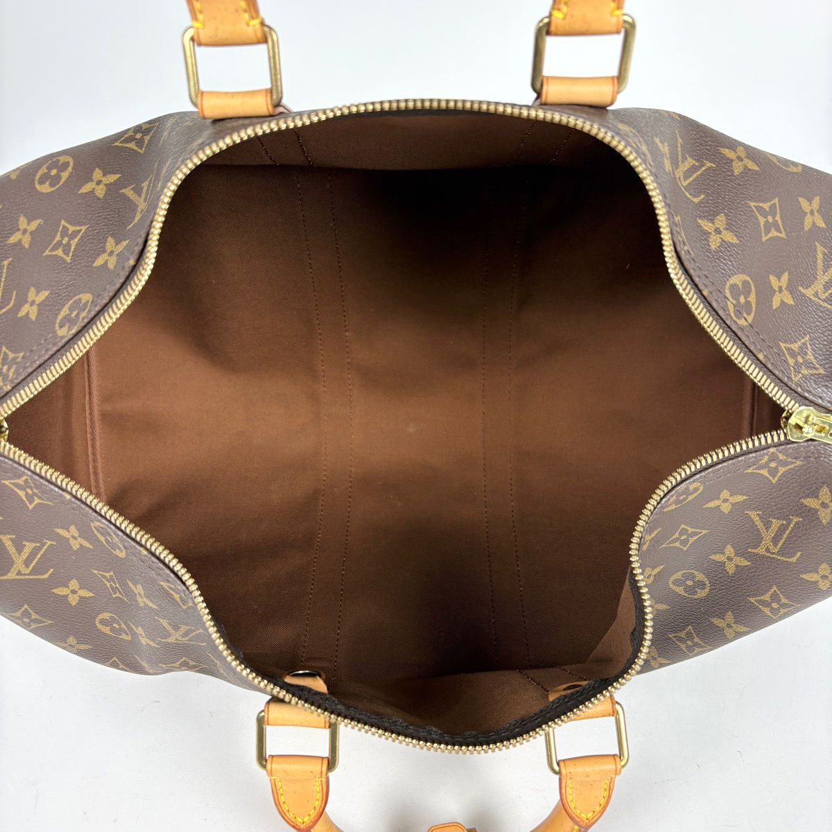Louis Vuitton Keepall 45 Boston Bag Monogram Brown — view 7