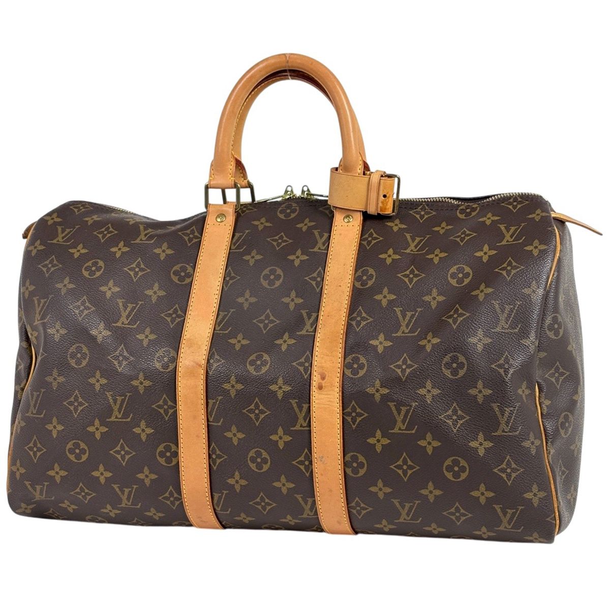 Louis Vuitton Keepall 45 Boston Bag Monogram Brown
