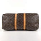 Louis Vuitton Keepall 45 Boston Bag Monogram Brown — view 2