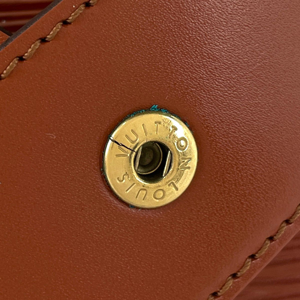 Louis Vuitton Sac Shoulder Bag Epi Kenya Brown — view 7