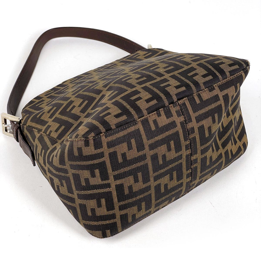 Fendi Zucca Pattern Shoulder Bag Canvas Brown — view 2