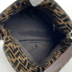 Fendi Zucca Pattern Shoulder Bag Canvas Brown — view 8