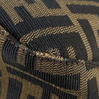 Fendi Zucca Pattern Shoulder Bag Canvas Brown — view 3