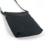 Fendi Zucchino Pattern Shoulder Bag Canvas Black — view 2