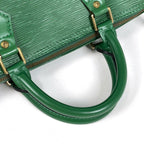 Louis Vuitton Speedy 30 Handle Mini Boston Bag Epi Borneo Green — view 5