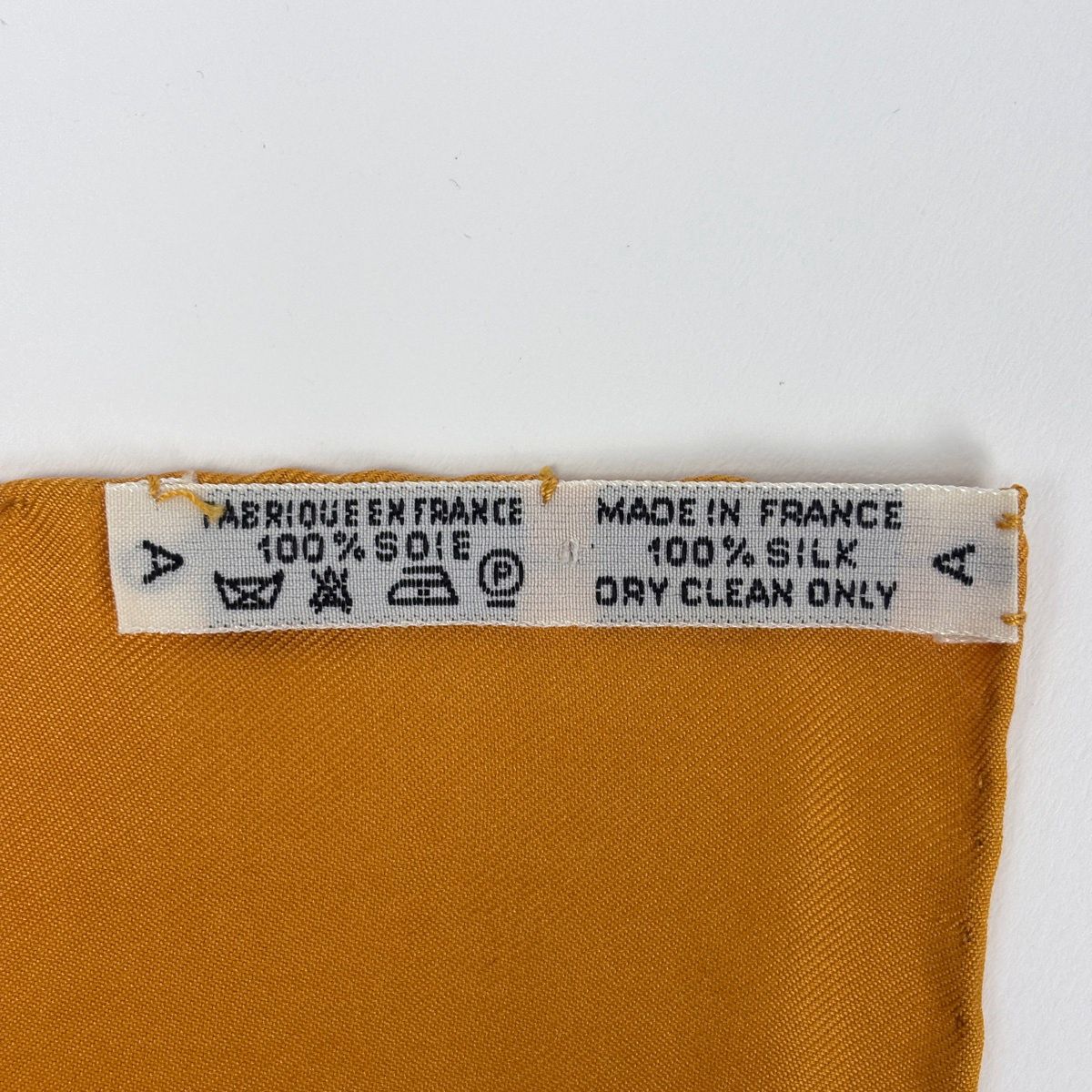 Hermes Carre 90 les Tambour Taiko Crown Scarf Silk Yellow Multicolor — view 2