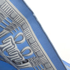 Hermes Carre 90 Tutankhamun Egypt Scarf Silk Light Blue Gray — view 5