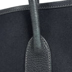Hermes Garden Party PM Tote Toile Officier Noir — view 6
