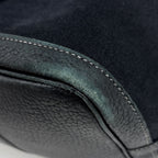 Hermes Garden Party PM Tote Toile Officier Noir — view 3