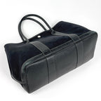 Hermes Garden Party PM Tote Toile Officier Noir — view 2