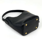 Louis Vuitton Lowkey All in BB 2-Way Leather Noir Handbag — view 2
