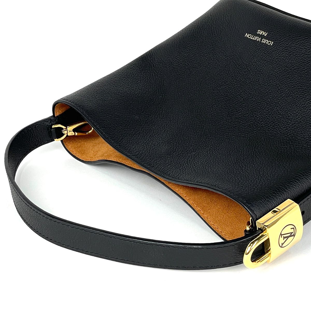 Louis Vuitton Lowkey All in BB 2-Way Leather Noir Handbag — view 5