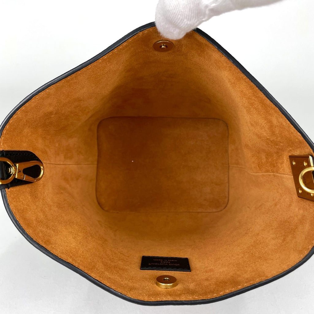 Louis Vuitton Lowkey All in BB 2-Way Leather Noir Handbag — view 6