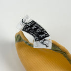 Hermes Rabbit Pattern Scarf Petit Carre Silk Yellow Green — view 3