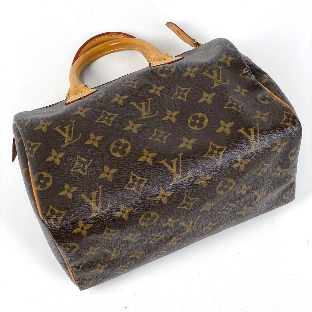 Louis Vuitton Speedy 25 Handbag Monogram Brown — view 2