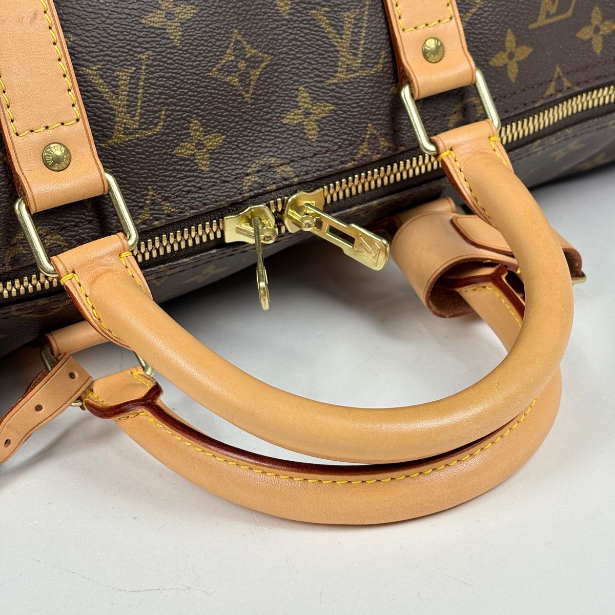 Louis Vuitton Keepall 50 Boston Bag Monogram Brown — view 7