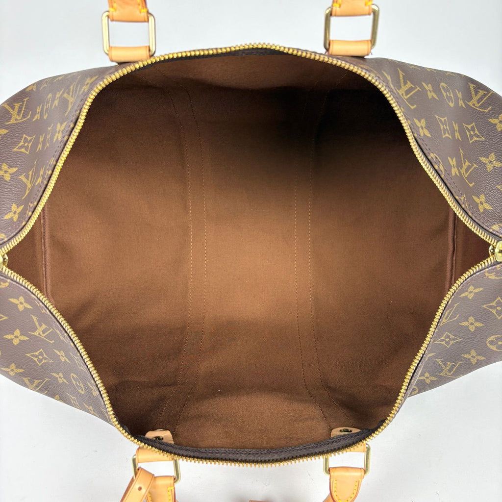 Louis Vuitton Keepall 50 Boston Bag Monogram Brown — view 8