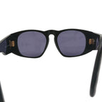 Chanel CC Logo Sunglasses Black Gold Eyewear — view 4
