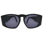 Chanel CC Logo Sunglasses Black Gold Eyewear — view 2