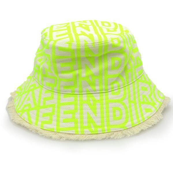 Fendi Bucket Hat Yellow — view 2
