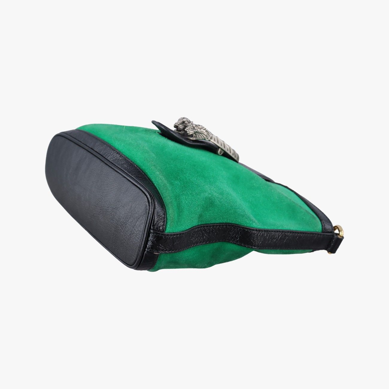 Gucci Dionysus Green Suede Leather Shoulder — view 4