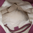 Gucci Guccissima Bree Beige Pink GG Canvas Leather Shoulder — view 9