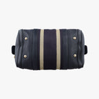 Gucci Sherry Line Navy Leather Handbag — view 3