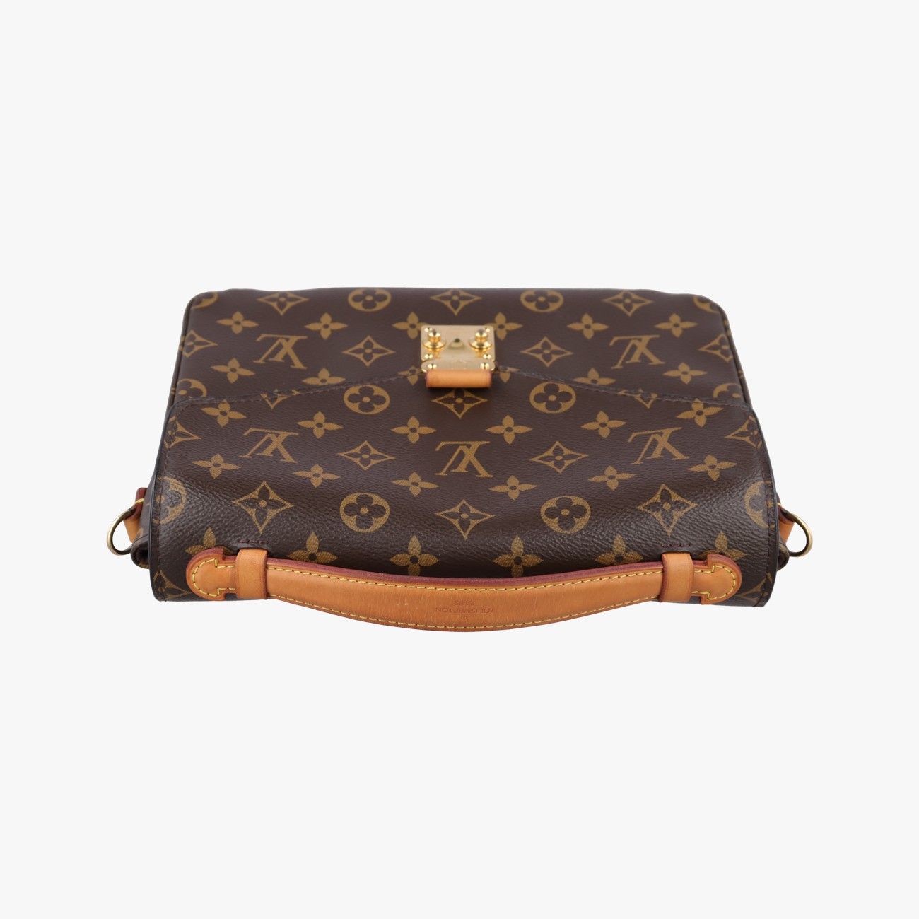 Louis Vuitton Pochette Metis MM Monogram Brown Canvas Handbag — view 8