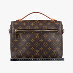 Louis Vuitton Pochette Metis MM Monogram Brown Canvas Handbag — view 2