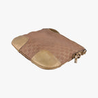 Gucci Principi Gold Brown Canvas Leather Shoulder — view 6