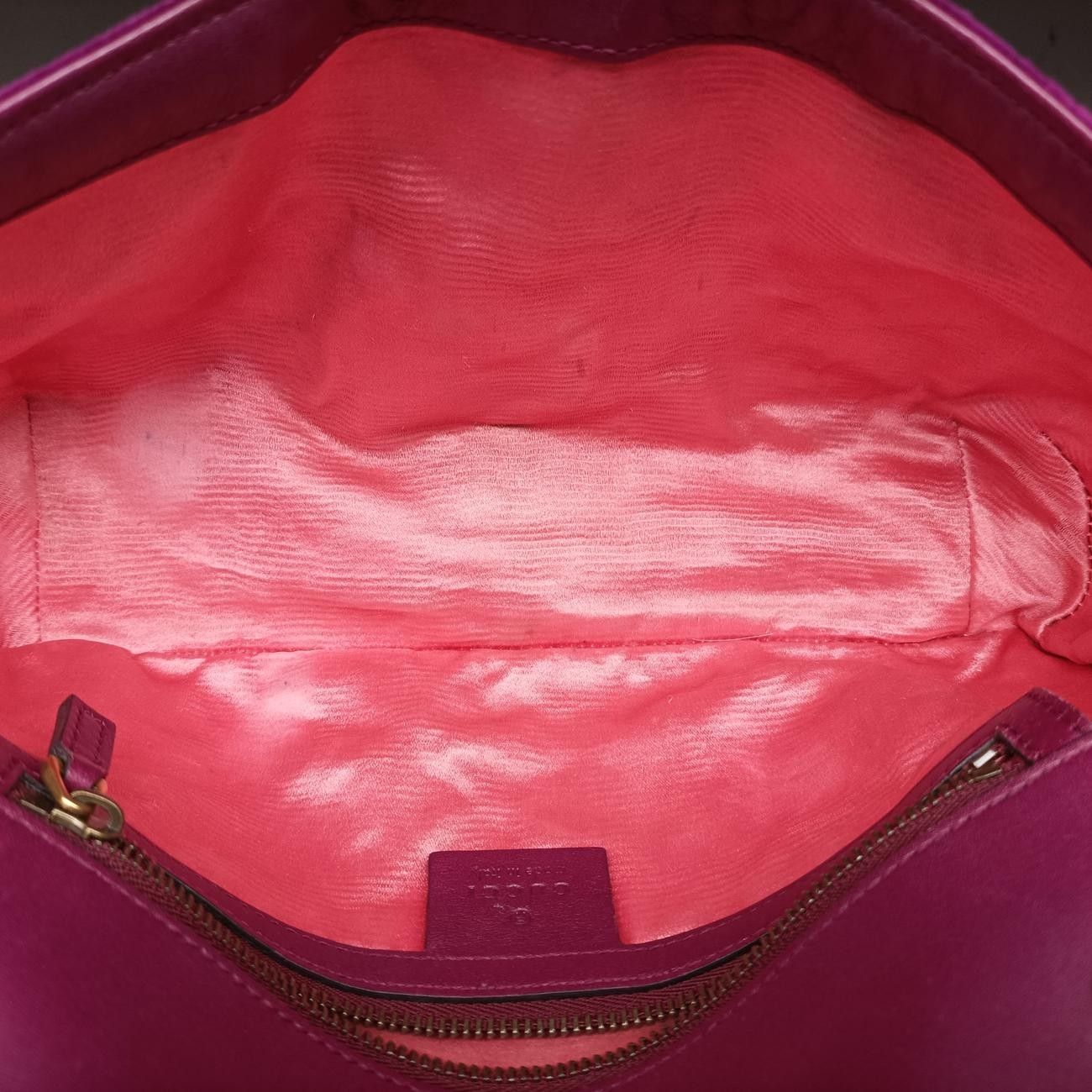 Gucci GG Marmont Purple Velour Shoulder — view 9