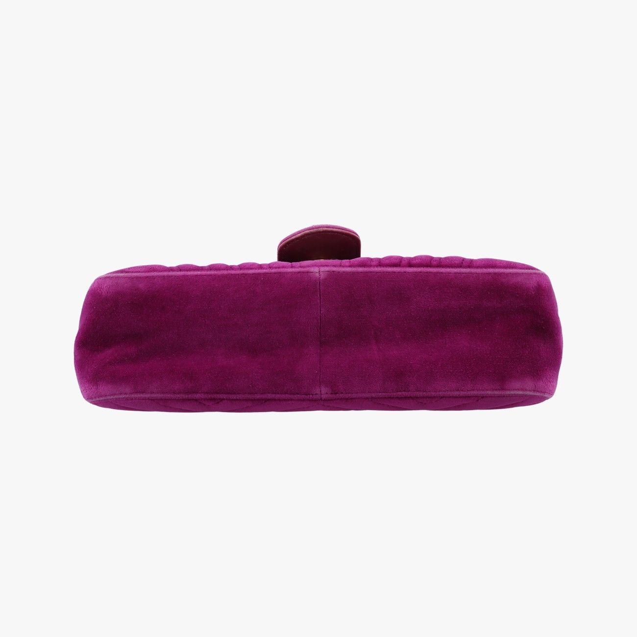 Gucci GG Marmont Purple Velour Shoulder — view 3
