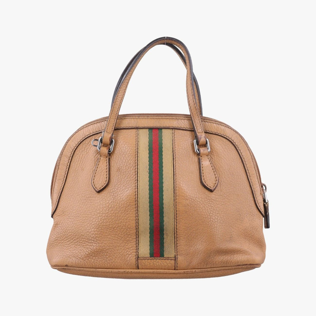 Gucci Micro Guccissima Beige Leather Handbag