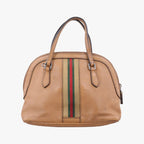 Gucci Micro Guccissima Beige Leather Handbag