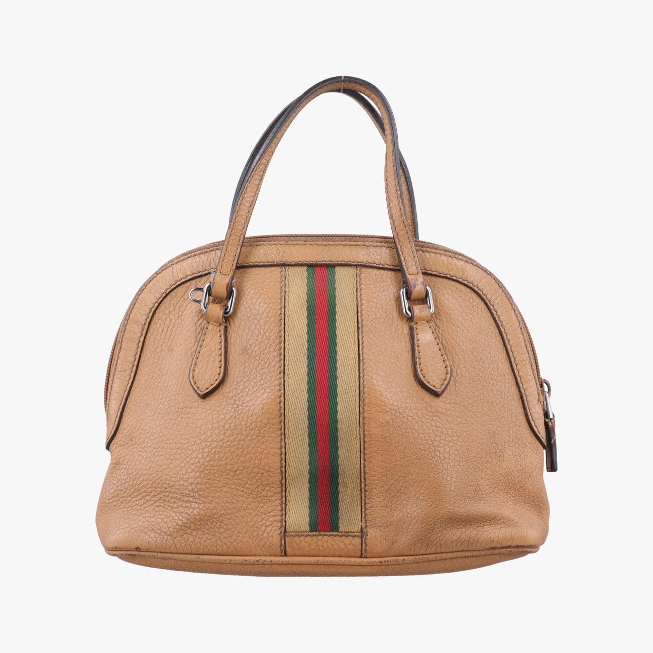 Gucci Micro Guccissima Beige Leather Handbag