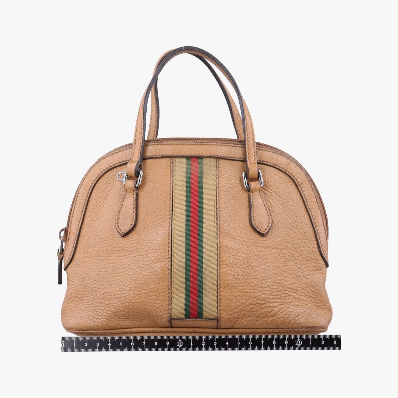 Gucci Micro Guccissima Beige Leather Handbag — view 2