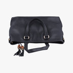 Gucci Bamboo Tassel Tote Black Leather — view 8