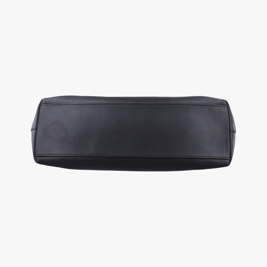Gucci Bamboo Tassel Tote Black Leather — view 3