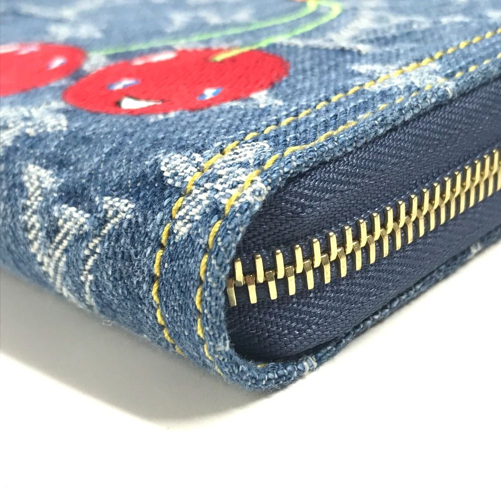 Louis Vuitton Wallet LV TM Zippy Blue — view 6