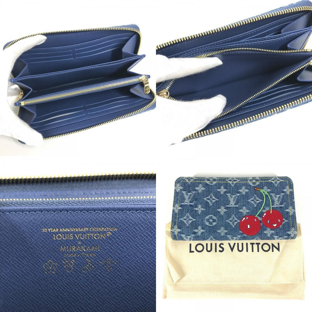 Louis Vuitton Wallet LV TM Zippy Blue — view 9