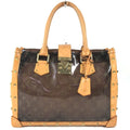 Louis Vuitton Shoulder Bag Neo Cabas Amble MM Monogram Vinyl Leather Brown