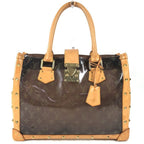 Louis Vuitton Shoulder Bag Neo Cabas Amble MM Monogram Vinyl Leather Brown